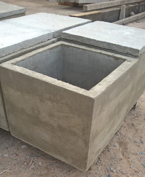 Caixa de concreto